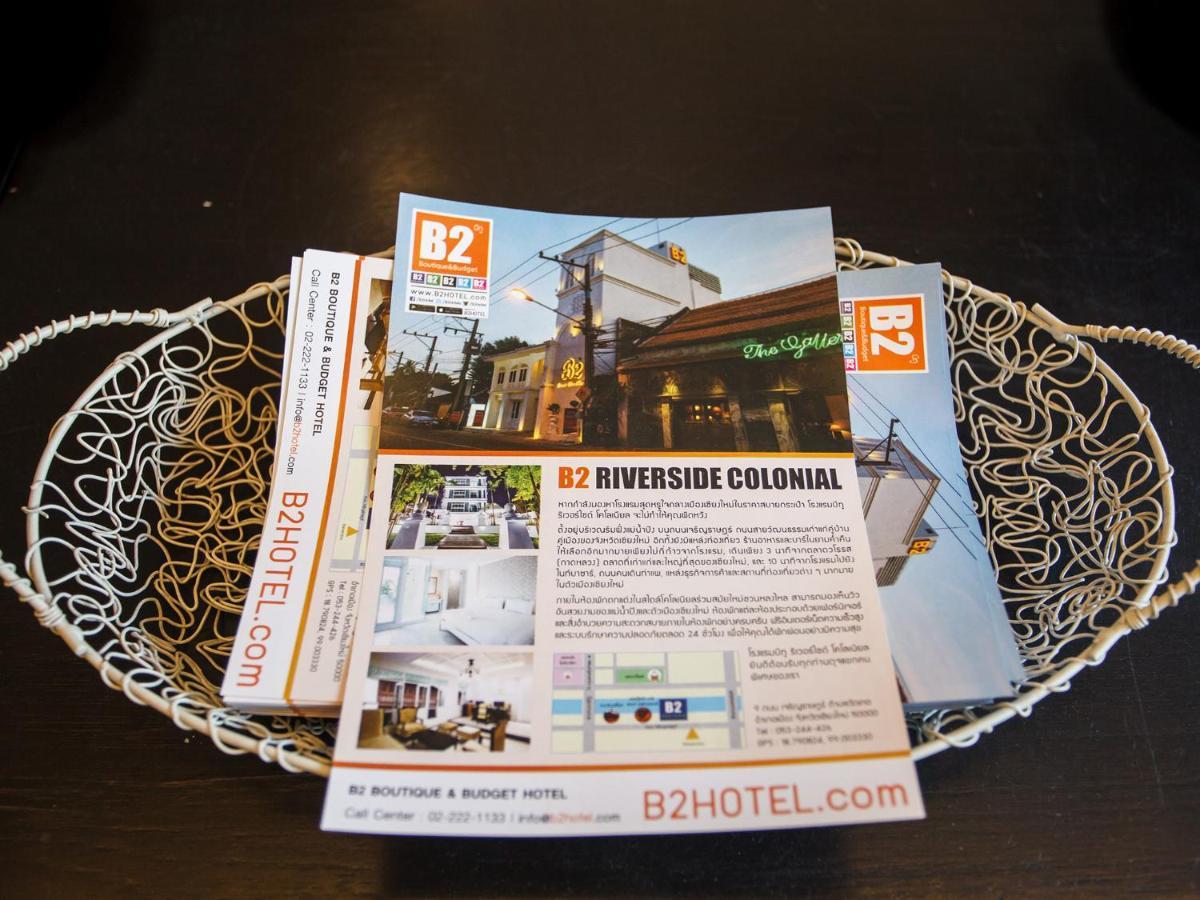 B2 Riverside Colonial Hotel Čiang Mai Exteriér fotografie
